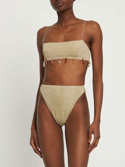 Lumière embellished bikini set Oséree Swimwear Women Luisaviaroma