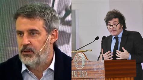 Alfonso Prat Gay Cruz A Javier Milei Por Su Denuncia Contra El Banco Macro Notable P Rdida De
