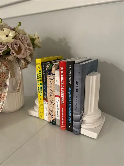Ограничитель для книг, журналов, учебников, Держатель-Подставка Колонна ...