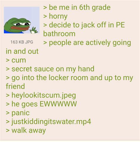 anon shows friend his secret sauce : r/greentext