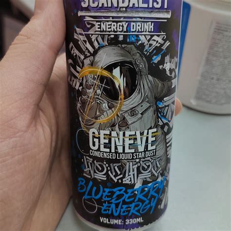 энергетик geneve The scandalist - калорийность, пищевая ценность ⋙ ...