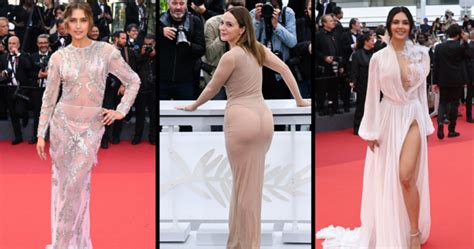 Festival De Cannes 2023 Ces Robes Transparentes Qui Ont Fait Monter