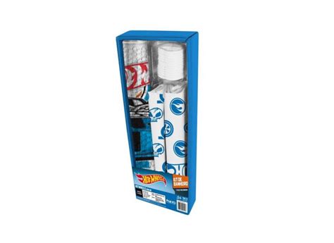 KIt 7 Kit banheiro Hot Wheels 3 peças Mattel o Melhor Preço é no Zoom