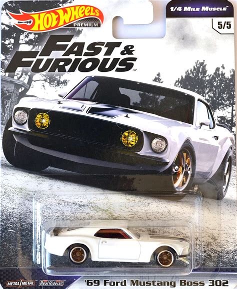 Hot Wheels Fast Furious Mile Muscle Ford Mustang Boss