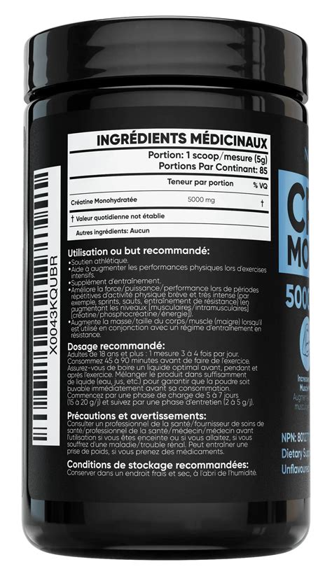 Nutratology Micronized Creatine Monohydrate - 425 G 85 Servings