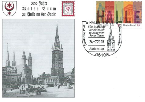 Roter Turm Briefmarkenfreunde Halle De