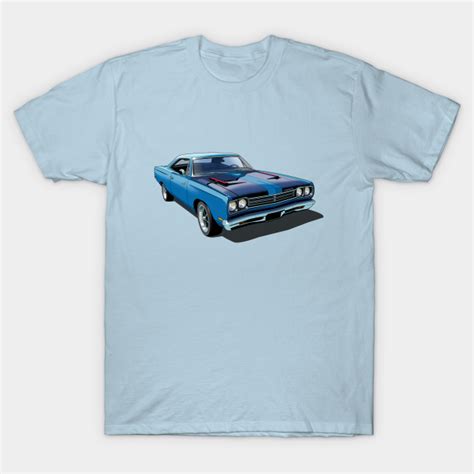 1969 Plymouth Roadrunner In Blue Plymouth Roadrunner T Shirt