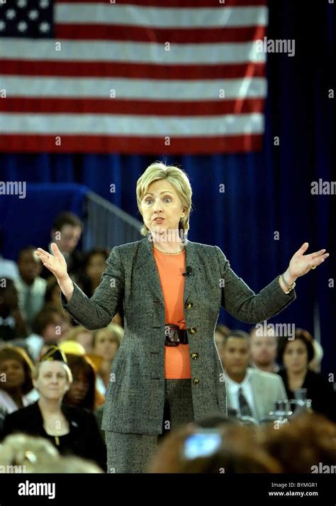 Senator Hillary Clinton Holds A Town Hall Meeting With Southern