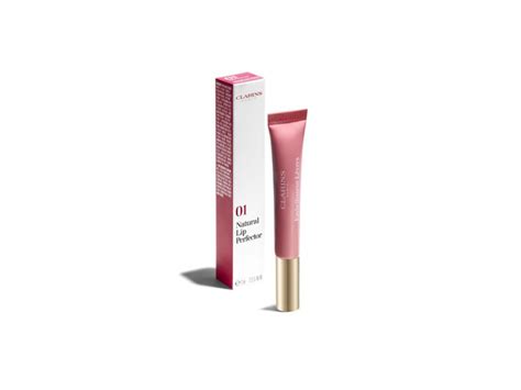 Clarins Natural Lip Perfector, 01 Rose Shimmer, 0.35 oz / 12 ml ...
