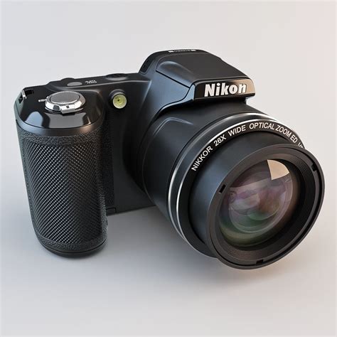 Nikon COOLPIX L810 3D Model $149 - .3ds .max .obj .ma .c4d - Free3D