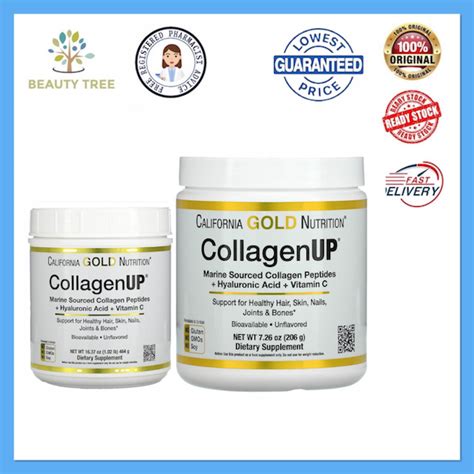 California Gold Nutrition CollagenUP Marine Hydrolyzed Collagen