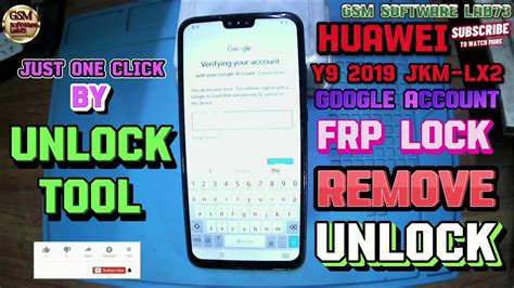 How To Remove Unlock Frp Huawei Y Jkm Lx One Click By Unlock