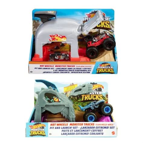 Hot Wheels Monster Trucks Kilövő szett többféle JatekBolt hu