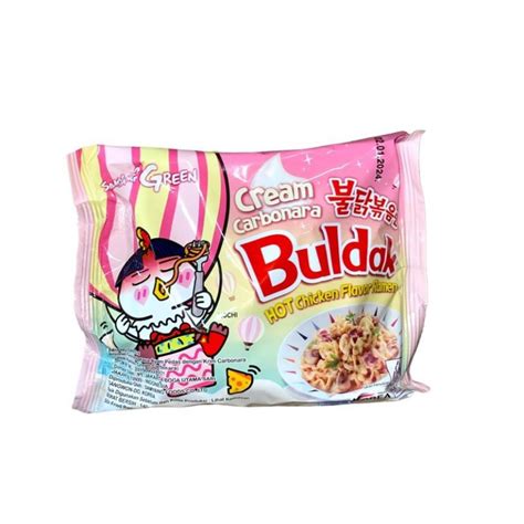 Samyang Hot Chicken Ramen Korean Spicy Instant Noodles Carbonara Cream Fried Noodles