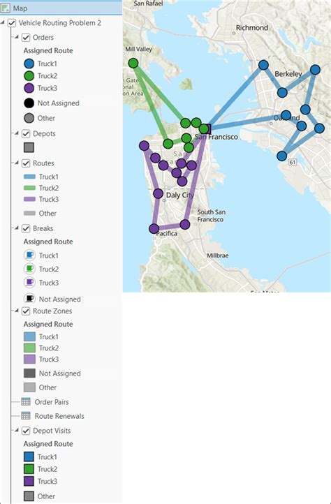 Configure Network Analysis Layer Symbologyarcgis Pro Documentation