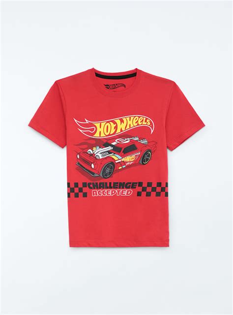 Ripley POLO MANGA CORTA HOT WHEELS PARA NIÑOS