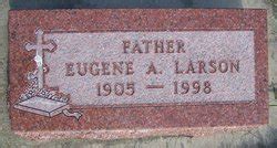 Eugene Alfred Larson 1905 1998 Homenaje De Find A Grave