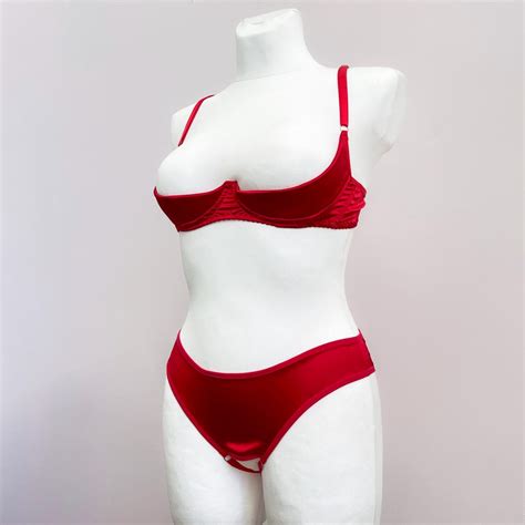 Open Crocth Lingerie Set Cupless Lingerie Plus Size Open Bikini Panties