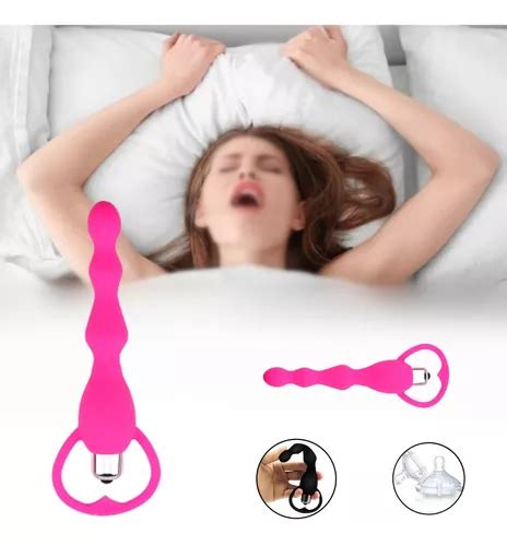 Plug Anal Con Vibrador Masajeador Próstata Silicon Suave MercadoLibre