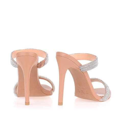 feira outono inverno Sandália Salto Alto Sandália Salto Alto Nude B A A