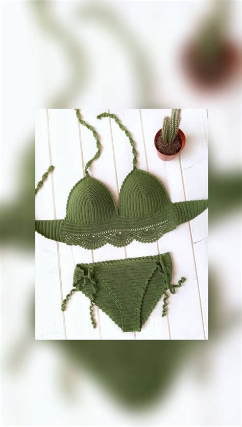 Crochet Swimsuit Crochet Swimwear Crochet Bikini Sexy Etsy