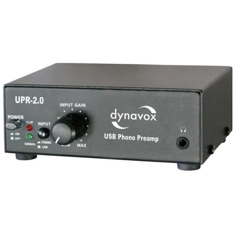 Фонокорректор Dynavox UPR 2 0 black купить на OZON по низкой цене ...