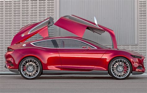 2012 Ford Evos Concept Side View Classic Cars Today Online