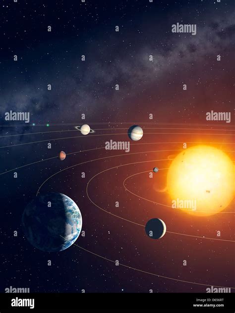 solar system planets  res stock photography  images alamy