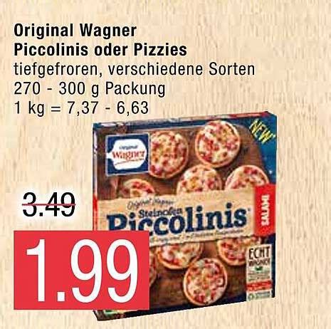 Original Wagner Piccolinis Oder Pizzies Angebot Bei Marktkauf