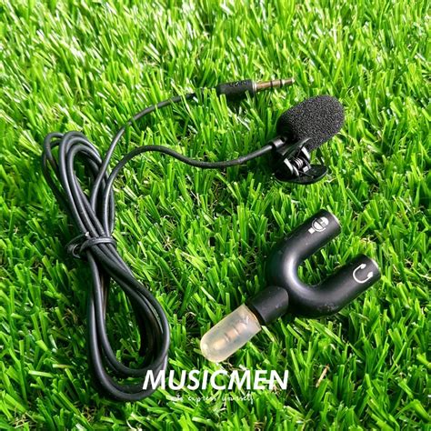 Jual Paket Vlog Mic Clip On Dan Splitter U Shape Audio Mm U Shape