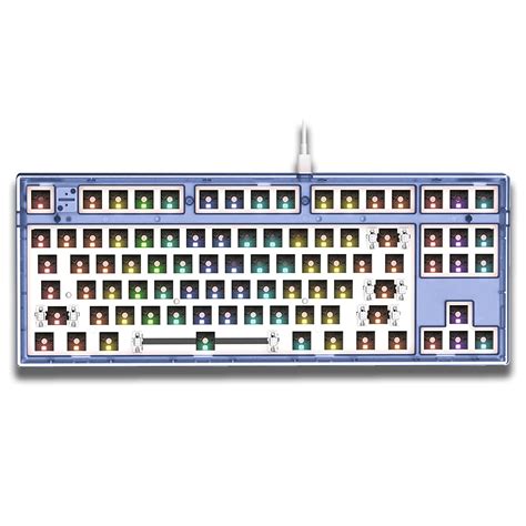 Buy Alkem Diy Mechanical Keyboard Kit Hot Swappable Switch 87 Key