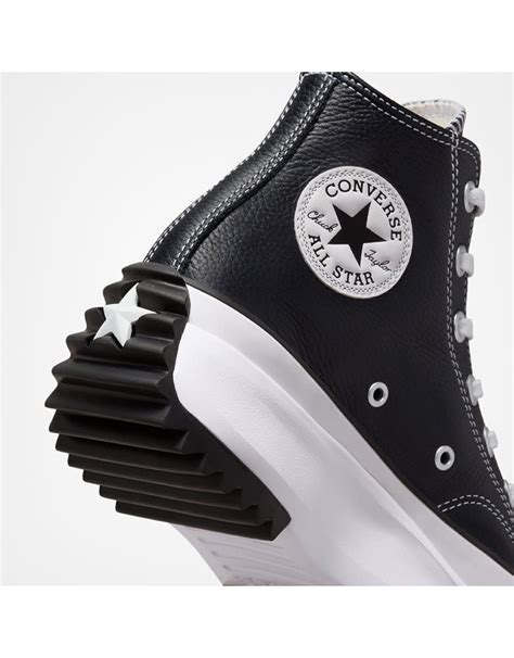 Converse Run Star Hike Hi Leather Black White Gum A04292c Boutique X20 Mtl