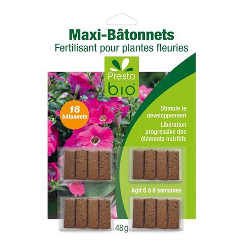 Bâtonnets fertilisants pour plantes d intérieur x16 Engrais vente au