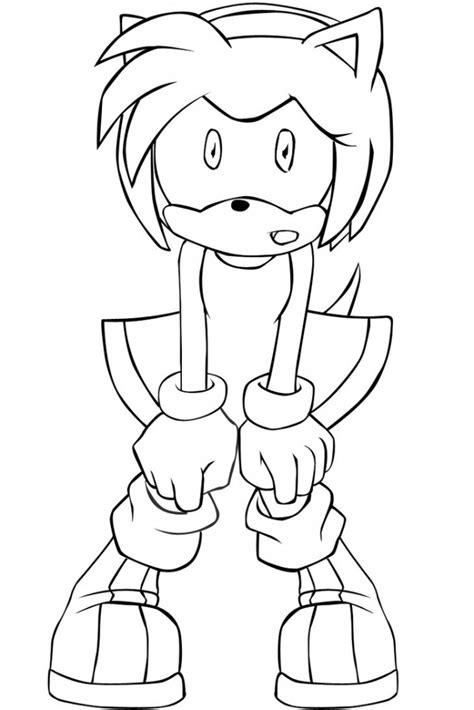 Amy Sonic Coloring Pages at GetColorings.com | Free printable colorings pages to print and color