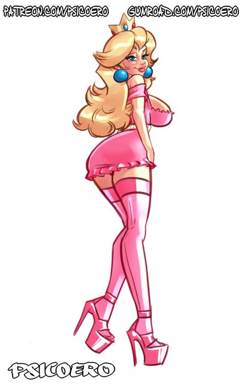 Peach Pinup By Psicoero Hentai Foundry