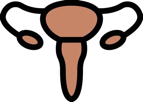 ilustración de vector de vagina en un fondo símbolos de calidad