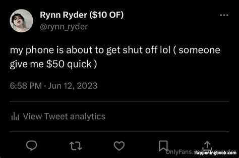 Rynnryder Nude OnlyFans Leaks Fappening FappeningBook