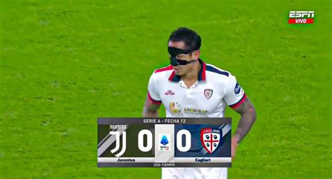 Gianluca Lapadula sumó minutos en la derrota del Cagliari ante Juventus