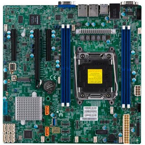 Серверная материнская плата SuperMicro X11SRM VF Motherboard, microATX ...