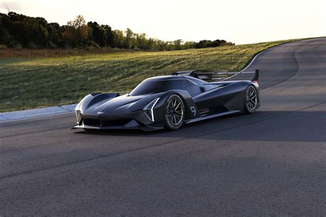 cadillac project gtp hypercar revealed  aerodynamic design