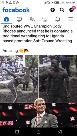 Wwe Champion Cody Rhodes Announced That He Is Donating A Traditional