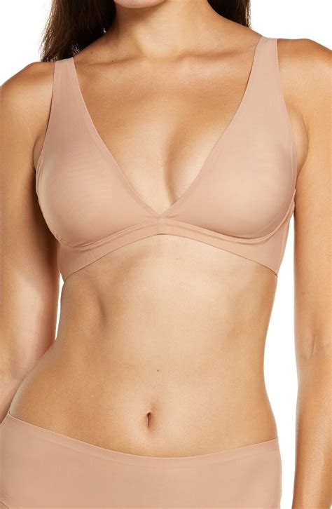 Skims Naked Everyday Plunge Bralette Jasper Editorialist