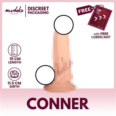 Midoko Inch Pink Head Soft Bendable Penis Dildo Sex Toy For Woman Sex