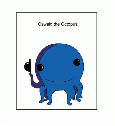 Oswald The Octopus Colorïng Pages For Kïds And For Adults Oswald
