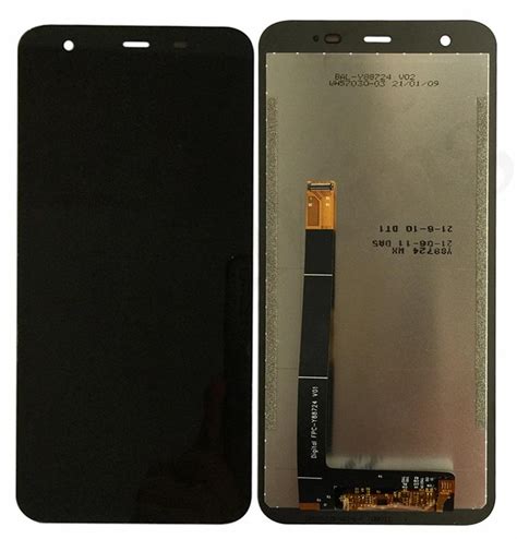 Display + Sensor für Blackview BV6600 / BV6600 Pro / BV6600E Schwarz ...
