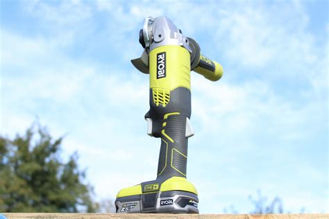 Аккумуляторная угловая шлифмашина Ryobi ONE+ R18AG-0 5133001903 ...