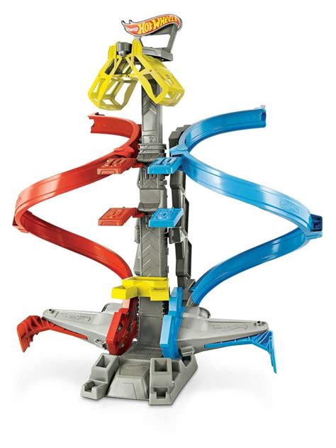 Hot Wheels Loop Launch bilbana med 1 bil 80 cm hög GRW39