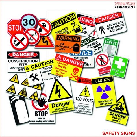Rectangular White Fire Safety Signages For Industrial In Nagpur