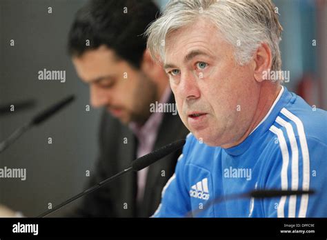 Madrid, Madrid, Spain. 14th Jan, 2014. Carlo Ancelotti holding a