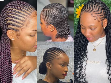 Best All Back Ghana Weaving Hairstyles for Ladies in 2023 and 2024